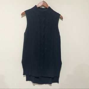 Michael Stars - sleeveless black sweater